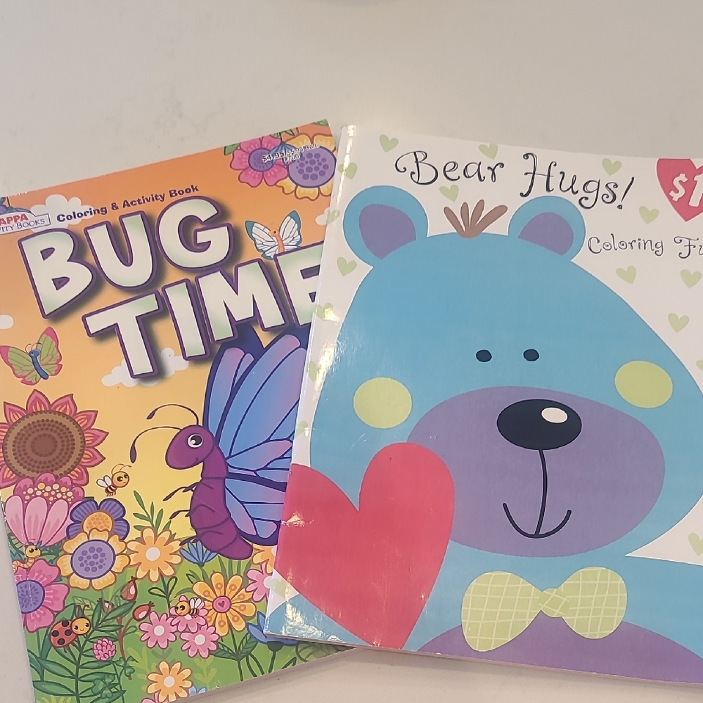 FREE WITH PURCHASE  COLOR BOOKS!